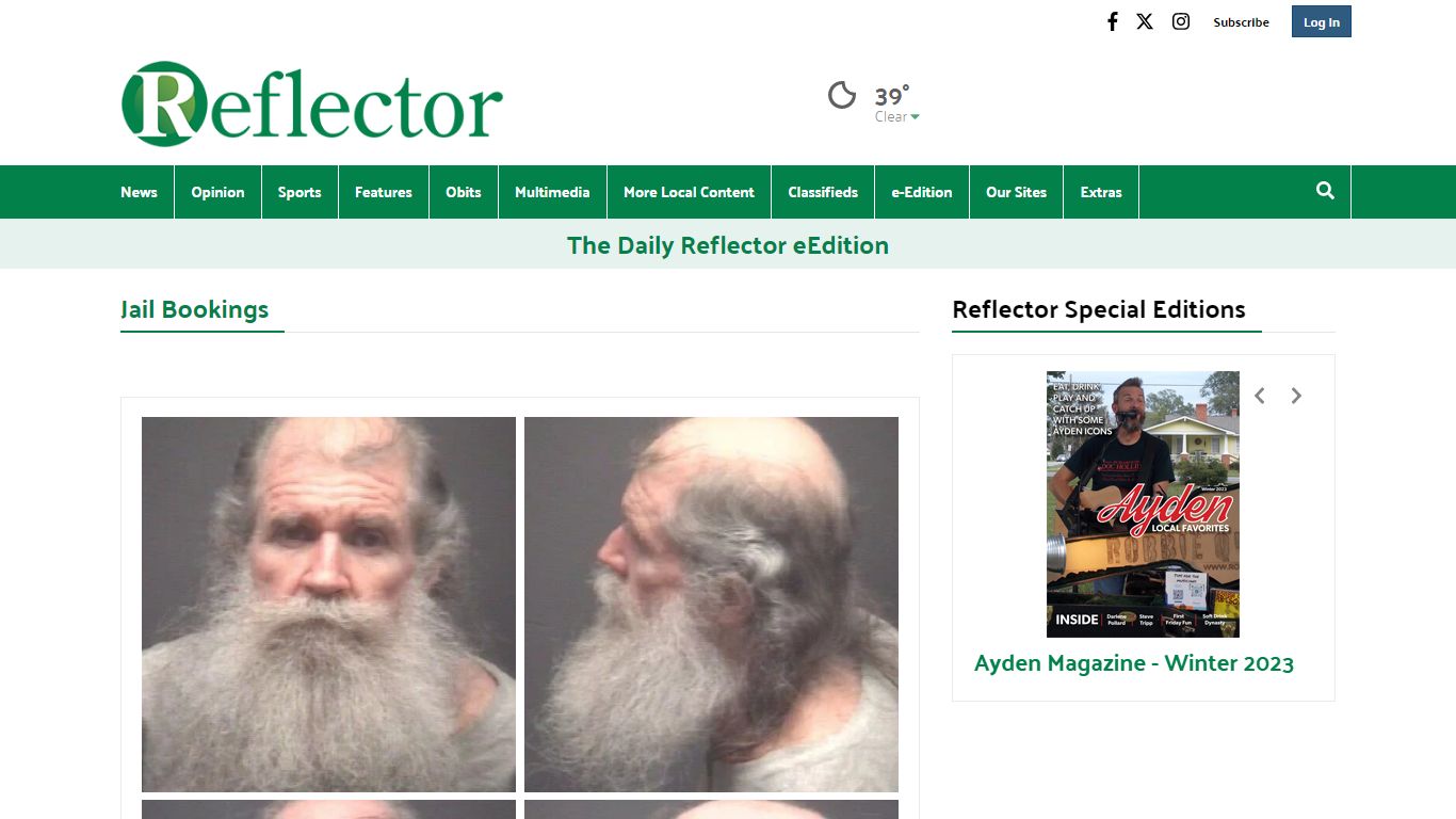Jail Bookings | reflector.com
